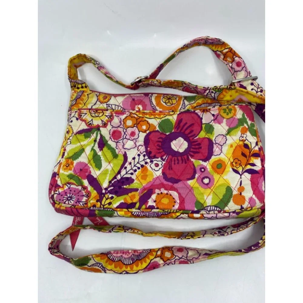 Vera Bradley Small Floral Multicolor Crossbody Bag - Picture 2 of 9